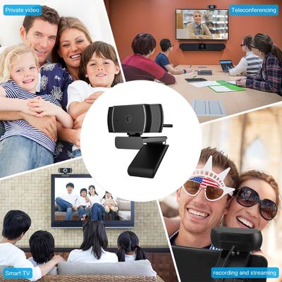 Volledige van de de Hoek Autonadruk van HD 1080p Webcams Brede het Webcamera met Microfoon