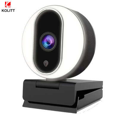 C21 de Dubbele van de Filterwebcam 720P 60FPS H.264 van de Microfoonschoonheid Code Ring Light