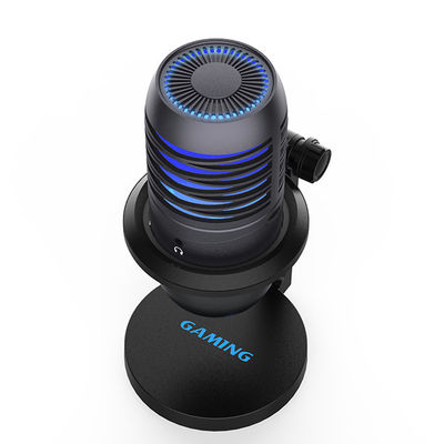 Microfoon van de de Studio Cardioid Condensator van 92khz 24bit met RGB Verlichting