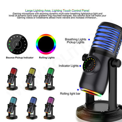 RGB Gokkenmic 48Khz Podcast Studiomicrofoon voor het Stromen