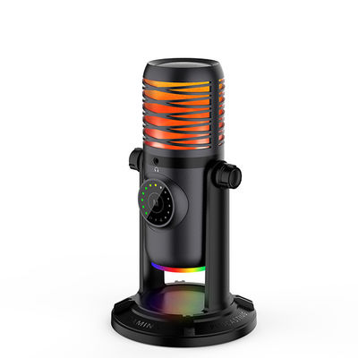 RGB USB-Microfoon van het Condensatorgokken voor PC-Laptop Telefooncomputer