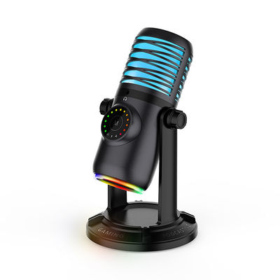 RGB USB-Microfoon van het Condensatorgokken voor PC-Laptop Telefooncomputer