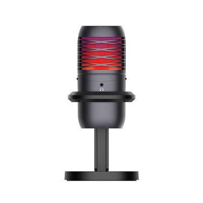 ODM/OEM de Microfoon van de Studiocomputer, RGB USB-Microfoon voor het Stromen en het Zingen