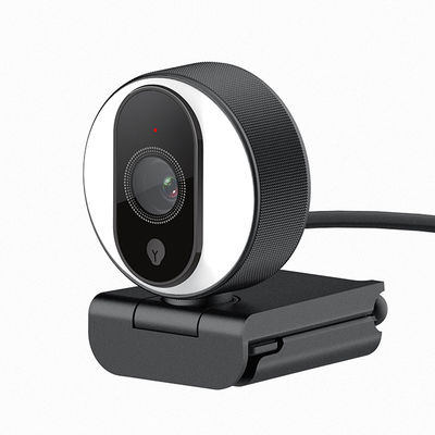 C21 de Dubbele van de Filterwebcam 720P 60FPS H.264 van de Microfoonschoonheid Code Ring Light