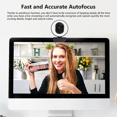FaceTime AF Live Broadcast Cameras FHD 3 Kleur Ring Light webcam