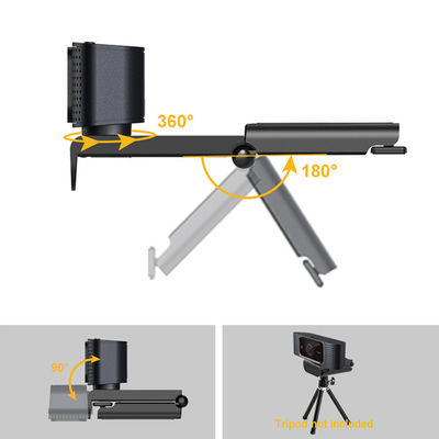 de Camera USB die HD van PC van 1080P 30FPS CMOS Webcam met Privacydekking stromen