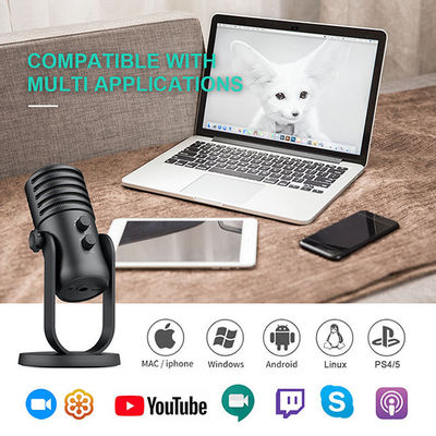 De professionele USB-Microfoon van de de Opnamestudio van de Condensatormicrofoon Snelle Stodde