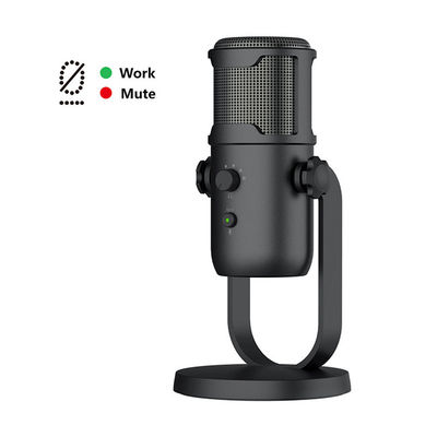 Vocale de Condensatormicrofoon Getelegrafeerde Condensator 48000HZ van Karaokeusb