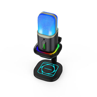 Ce-de Microfoon van Gokkenusb, PC-RGB Indicator van Condensatormic with quick mute