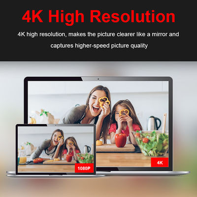 de Schoonheidsfilter Webcam van 4K HD 3840P met Licht en Microfoon