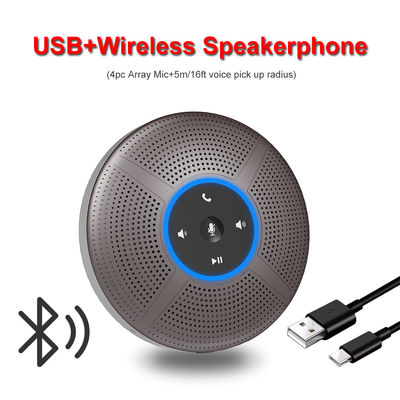 Draadloze de Conferentiemicrofoon Speakerphone van de conferentiespreker voor Mobiele Telefoon en PC