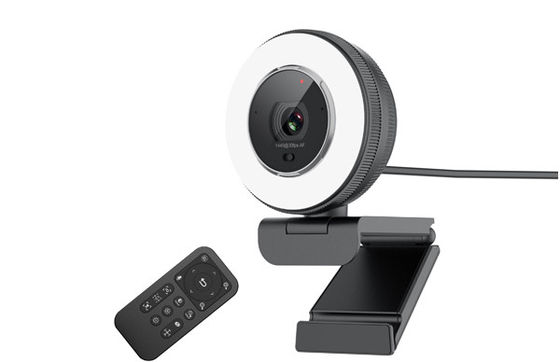 De Hoek en Zwarte Kleur HD 1080p Webcams van het 78 Graadweergeven met Gebouwd in Microfoon